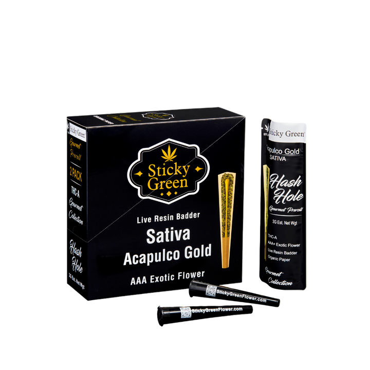 AAA Exotic Hash Hole Pre-Rolls 2-Pack