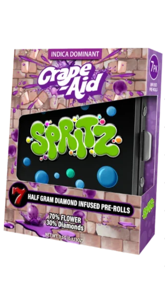 7pk Infused Preroll Grape-Aid Indica