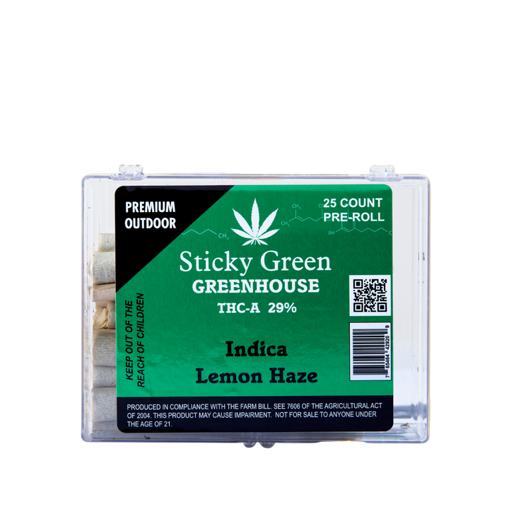 Leaf Lab Sun-Grown THCA Pre-Rolls 25-Pack (1g Each)