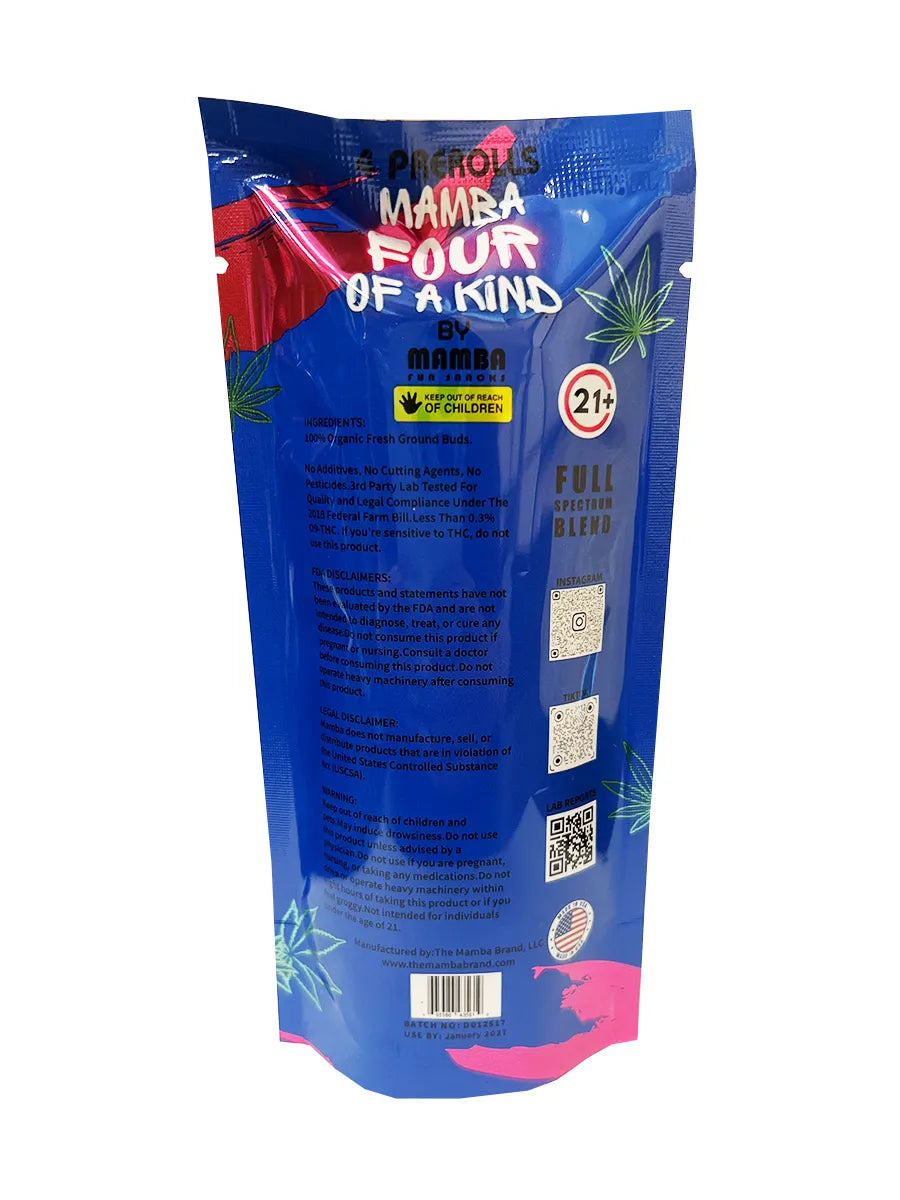 Blue Dream Mamba Madness Full Spectrum Blend Pre-Roll 4ct 8G