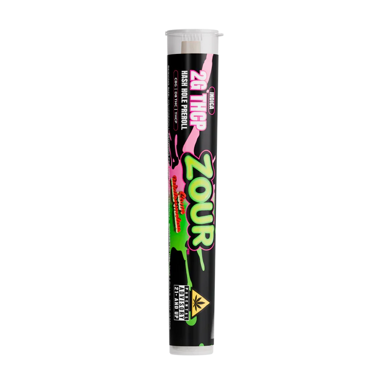 Zour Stash Sour Watermelon THCP Hash Hole Pre-Roll