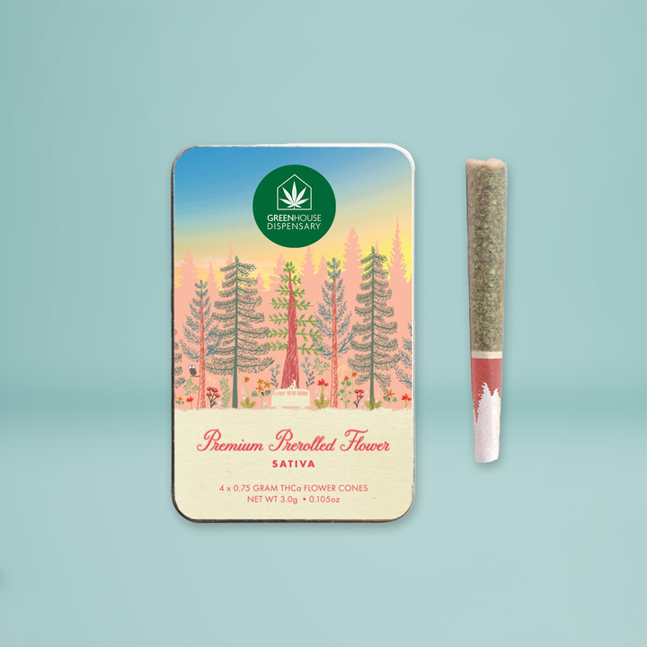 Papaya Bomb THCA Pre-Roll 4-Pack