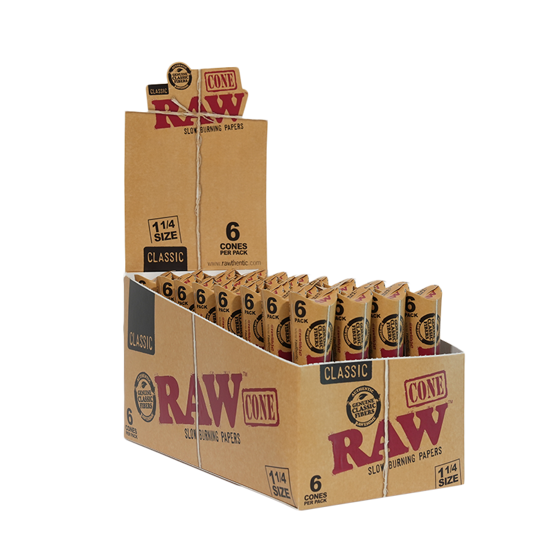 Raw Classic 1¼ Cones
