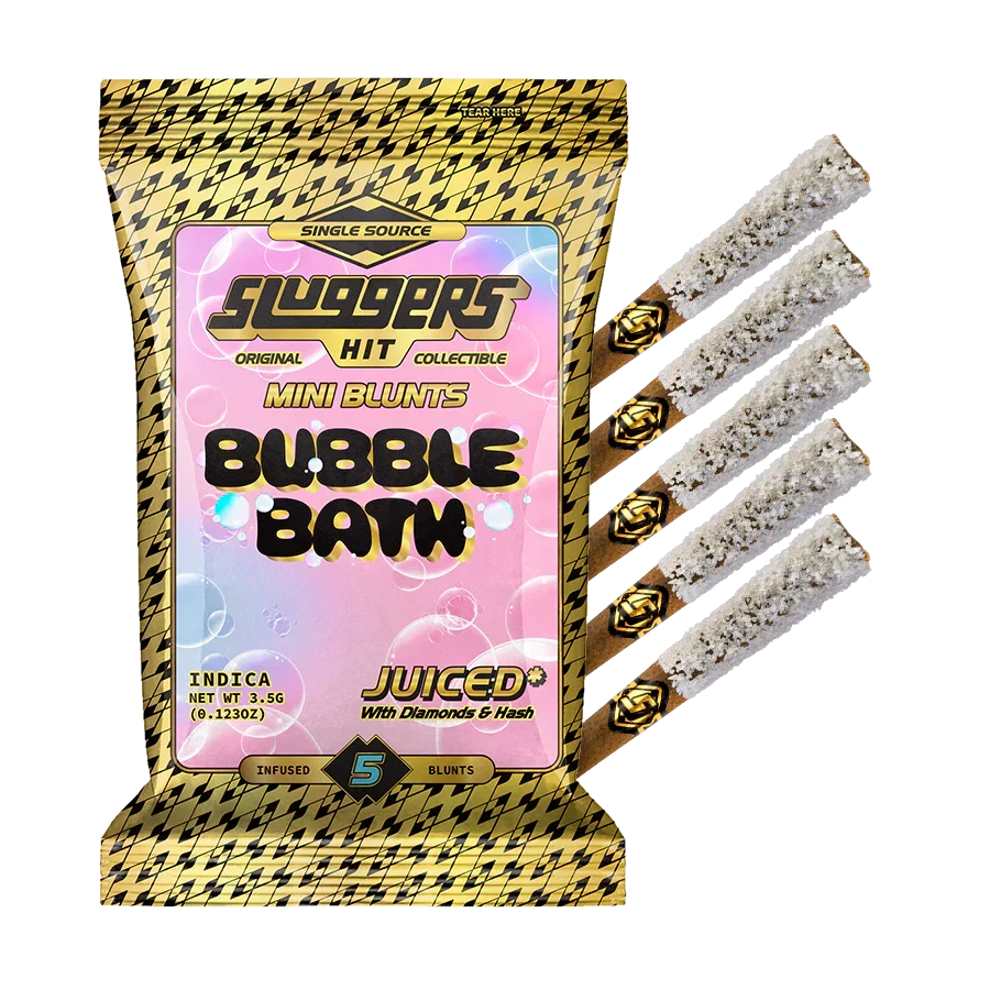 Bubble Bath Indica Mini Blunt 5-Pack