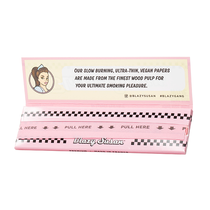 Blazy Susan King Size Wide Rolling Papers - 1600ct Box